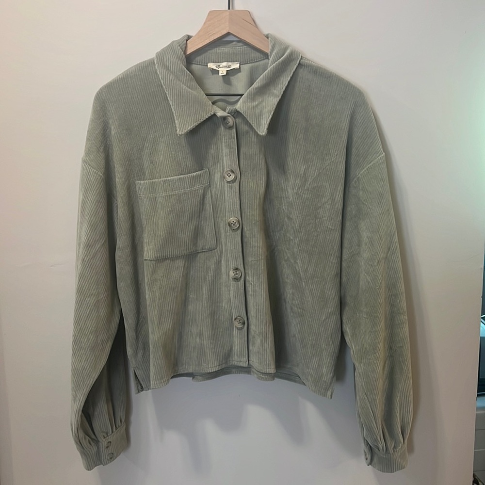Madewell Cropped Buttondown